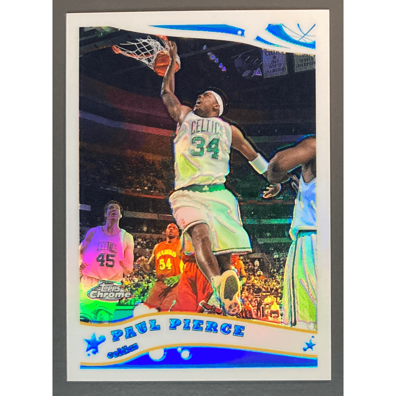 PAUL PIERCE 2005-06 Topps Chrome Refractor 861/999