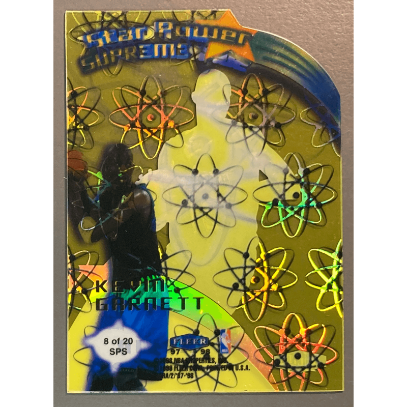 KEVIN GARNETT 1997-98 Fleer Ultra Star Power Supreme - SPS8