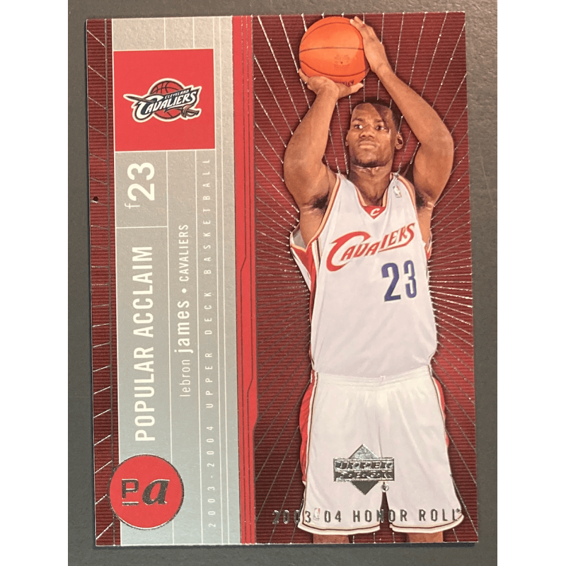 LEBRON JAMES 2003 HONOR ROLL POPULAR ACCLAIM - PA7