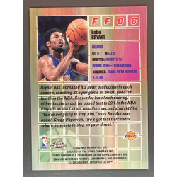 KOBE BRYANT 2001 TOPPS CHROME FAST AND FURIOUS - FF06