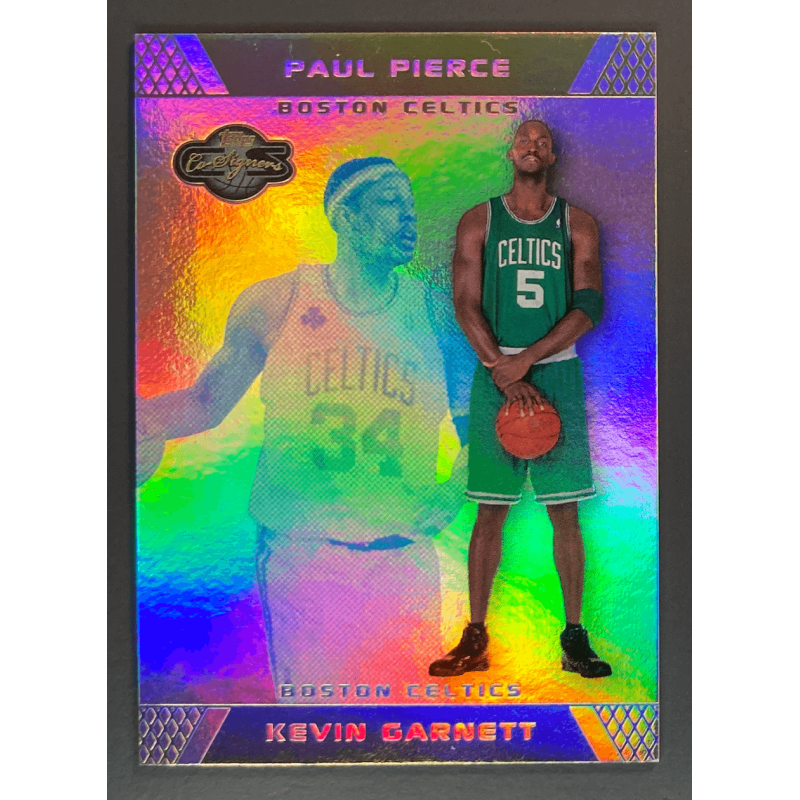 PIERCE / GARNETT 2007 TOPPS CO-SIGNERS BLUE FOIL 3/5