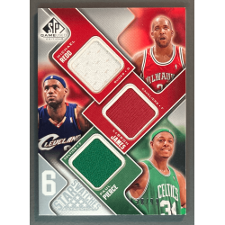 PIERCE / REDD / JAMES / MAYO / NOWITZKI 2009 SP GAME USED