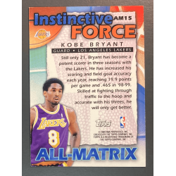 KOBE BRYANT 1999 TOPPS ALL-MATRIX Instinctive Force