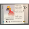 AARON RODGERS 2005 SPx Rookie Winning Materials dual jersey
