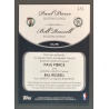 PAUL PIERCE / BILL RUSSELL 2008 TOPPS PLATINUM AUTOGRAPH /1