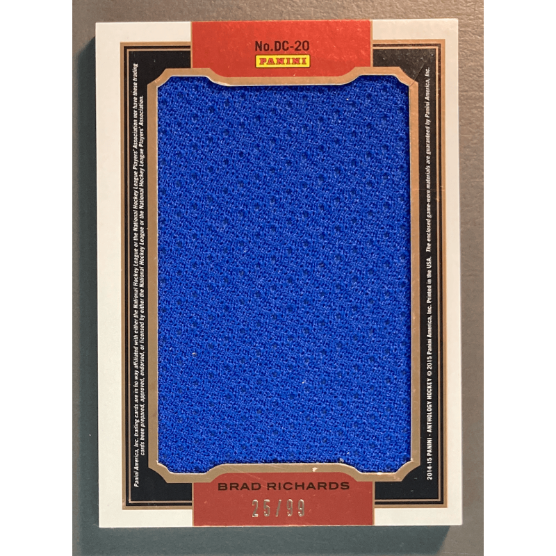 LECAVALER / RICHARDS 2015-16 Anthology Double Coverage Jerseys