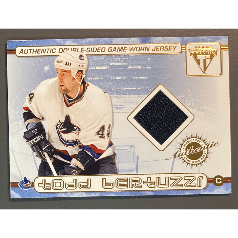 BERTUZZI / MORRISON 2001-02 Titanium Double-Sided Jersey - 55