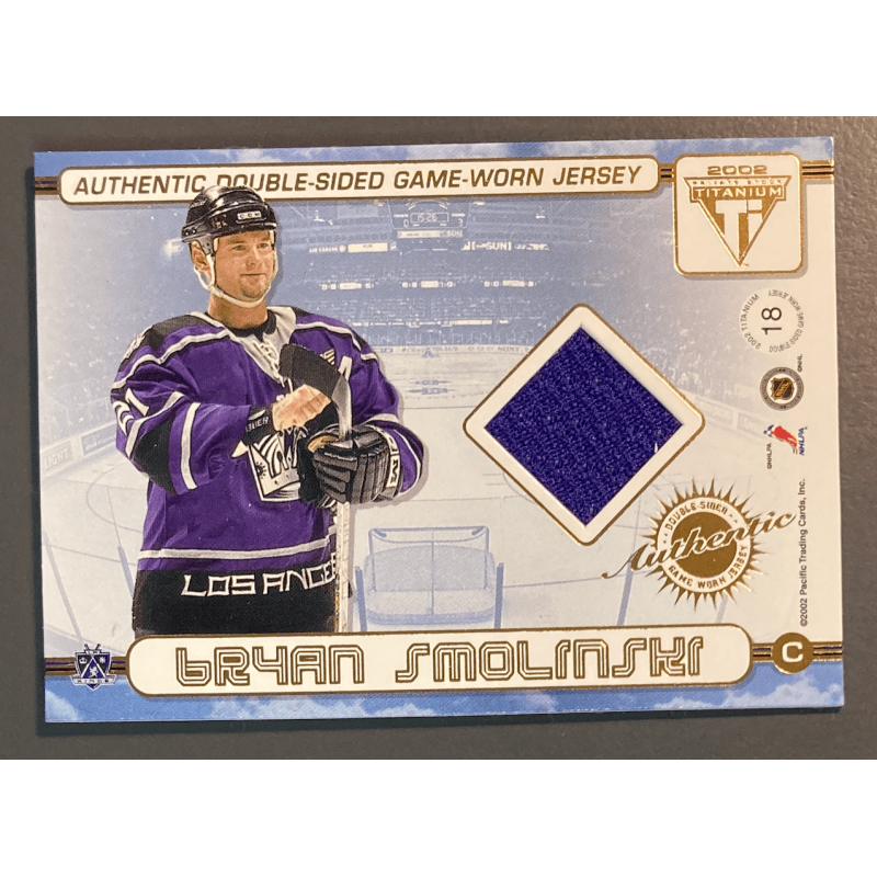 DEADMARSH / SMOLINSKI 2001-02 Titanium Double-Sided Jerseys - 18