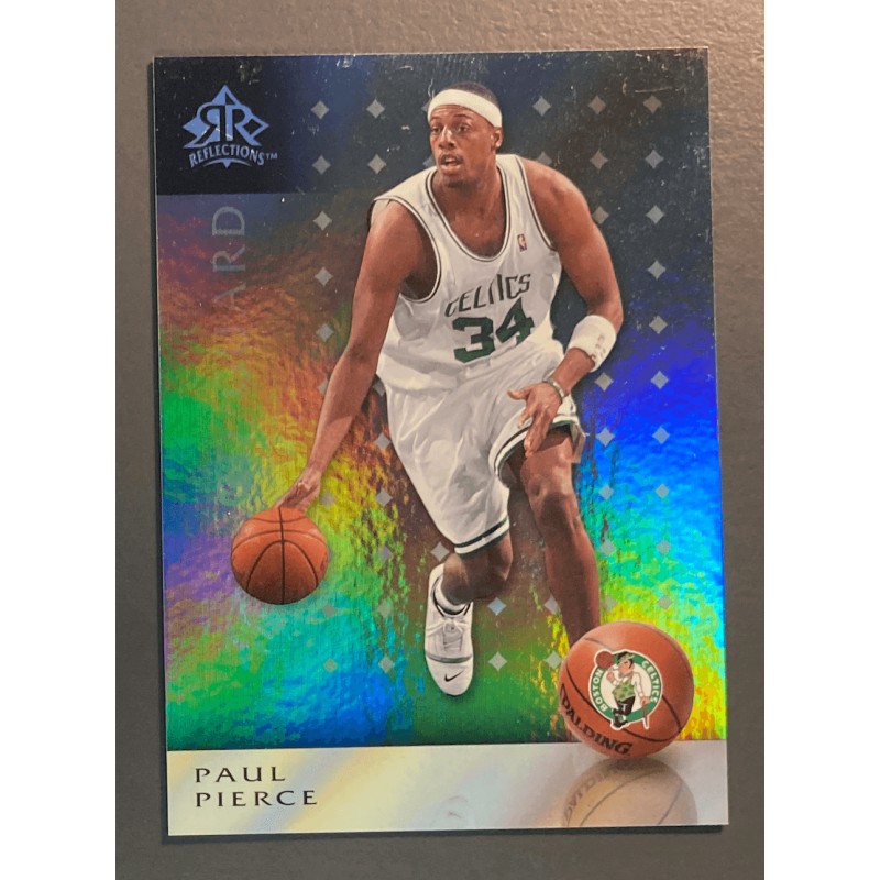 PAUL PIERCE 2006 UPPER DECK REFLECTIONS BLACK 1/1