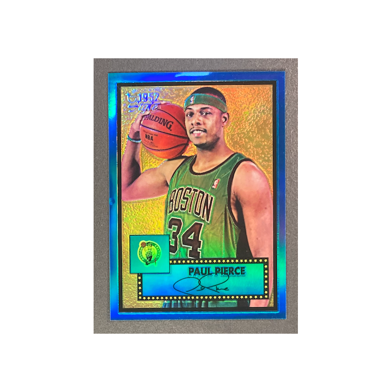 PAUL PIERCE 2005-06 Topps Style Chrome Refractor Blue 090/149