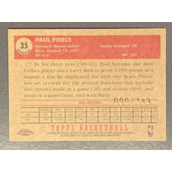PAUL PIERCE 2005-06 Topps Style Chrome Refractor Blue 090/149