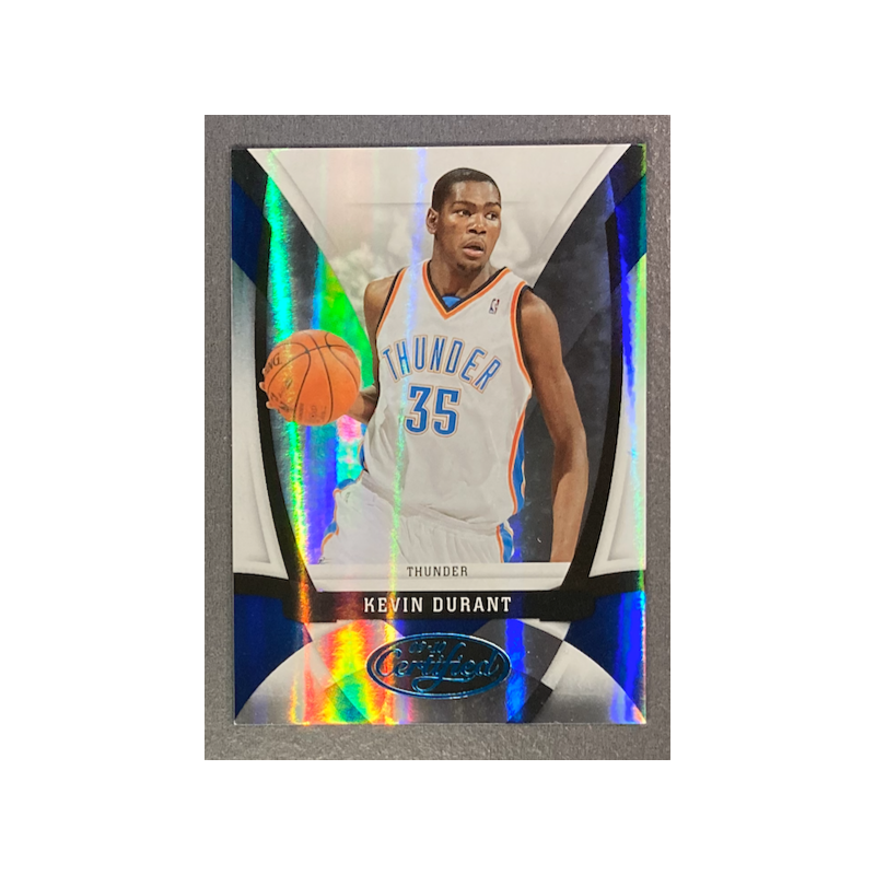 KEVIN DURANT 2009-10 Panini Certified Mirror Blue 022/100