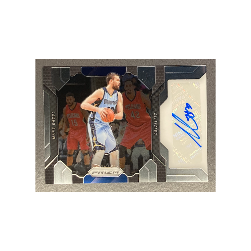 MARC GASOL 2016-17 Panini Prizm Autograph - 50