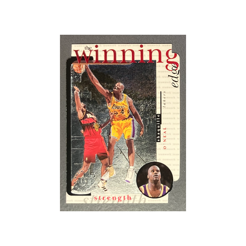 SHAQUILLE O'NEAL 1996-97 UD3 The Winning Edge - W8