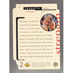 SHAQUILLE O'NEAL 1996-97 UD3 The Winning Edge - W8