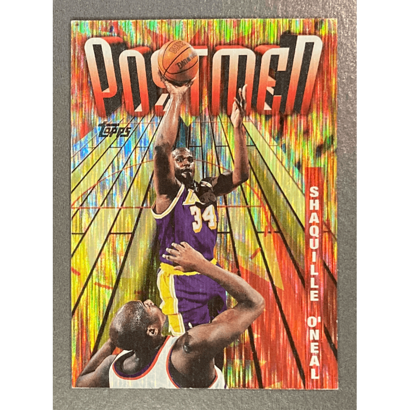 SHAQUILLE O'NEAL 1998-99 Topps Postmen - SB21