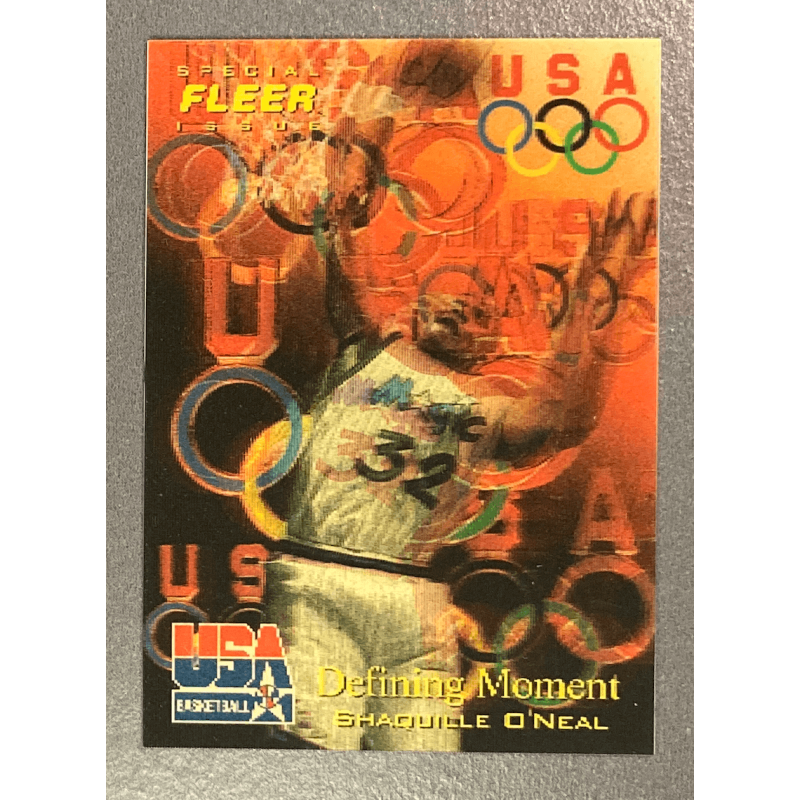 SHAQUILLE O'NEAL 1996 Fleer Special Issue USA basketball - 26