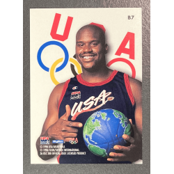 SHAQUILLE O'NEAL 1996 SkyBox USA Bronze Sparkle - B7