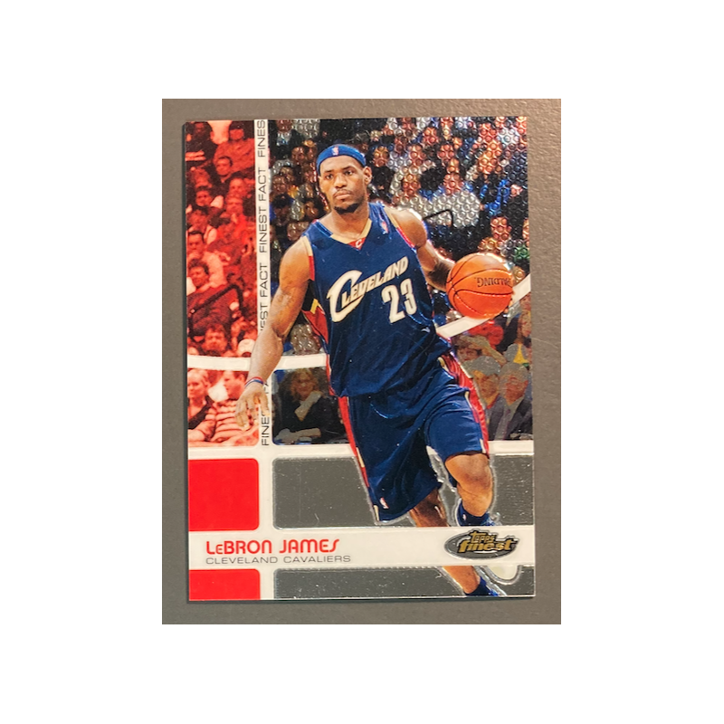 Lebron James 2005-06 Topps finest Finest Fact 0813/1899