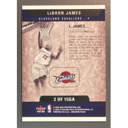 Lebron James 2004-05 Fleer Genuine genuine Article
