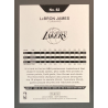 Lebron James 2018-19 Panini Hoops Blue - 82