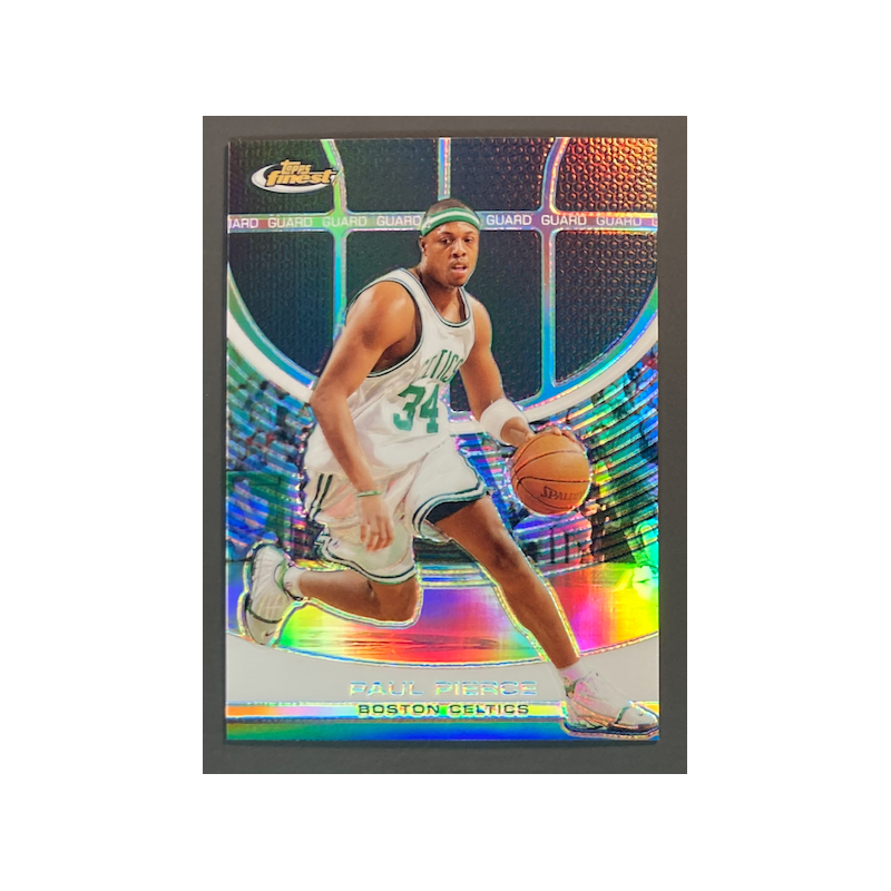 PAUL PIERCE 2005-06 Topps Finest black Refractor 15/19