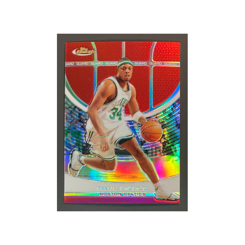 PAUL PIERCE 2005-06 Topps Finest Refractor Red 041/169