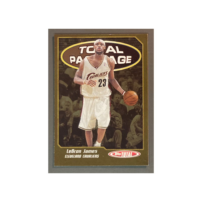 LEBRON JAMES 2004-05 Topps Total Package - TP3
