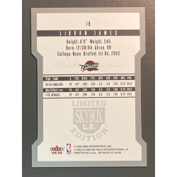 LEBRON JAMES 2004-05 SkyBox Limited Edition die cut - 19