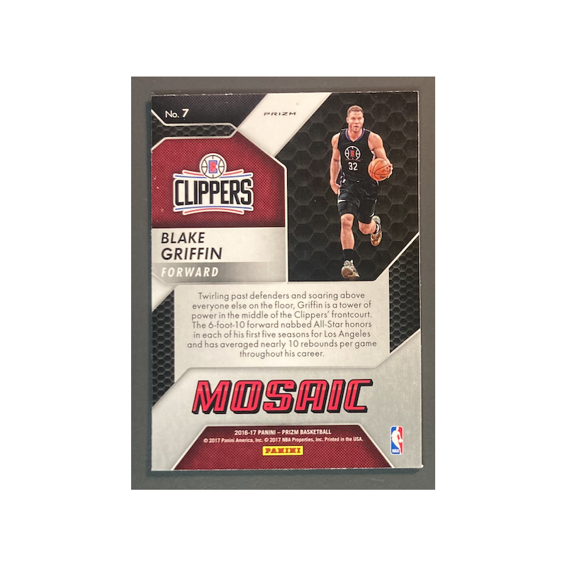 BLAKE GRIFFIN 2016-17 Panini Prizm Mosaic prizm - 7
