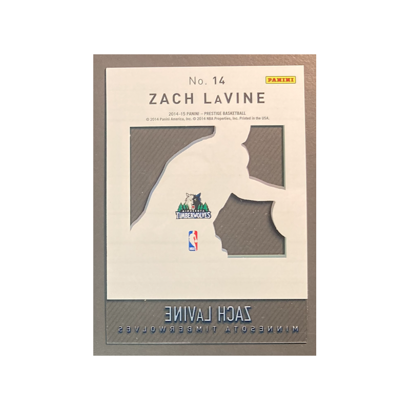 ZACH LAVINE 2014-15 Panini Prestige Mystery Rookies - 14