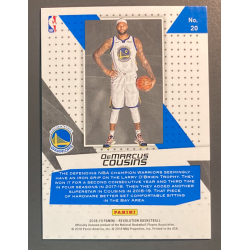 DEMARCUS COUSINS 2018-19 Panini Revolution Vortex - 20
