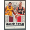Kyrie IRVING / Damian LILLARD 2013-14 Panini Titanium dual jersey /155