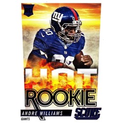 ANDRE WILLIAMS 2014 SCORE " HOT ROOKIE "