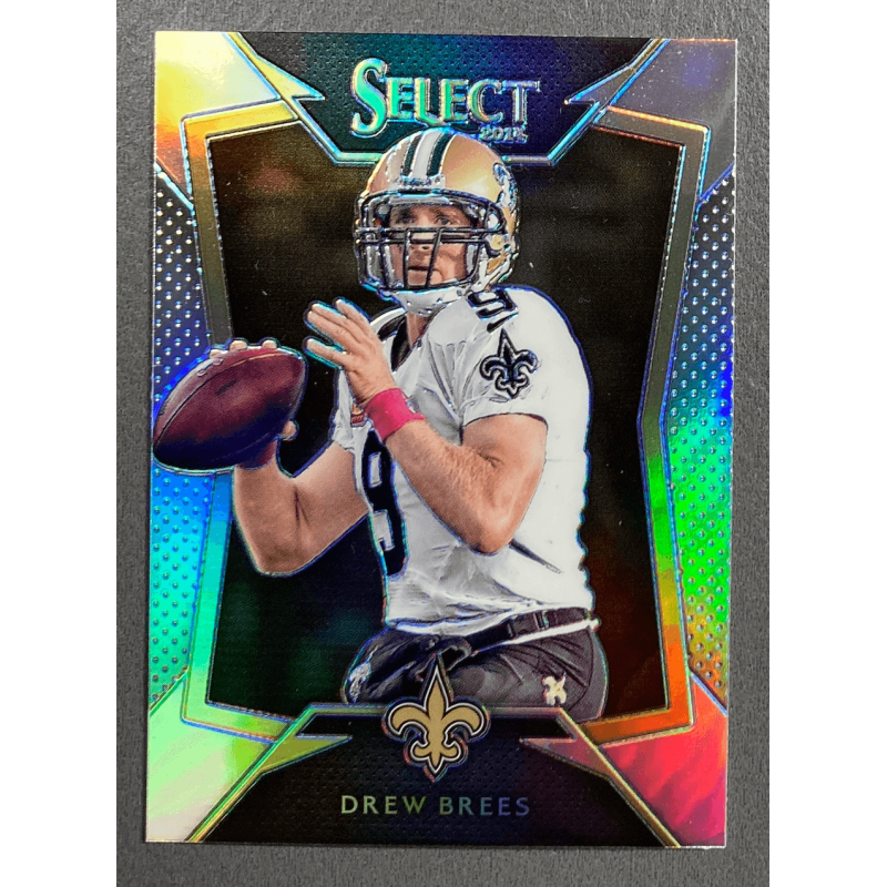 Drew Brees 2014 Panini Select silver prizm - 65