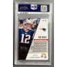 Tom Brady 2017 Panini Phoenix triumphant purple 26/75 PSA 8