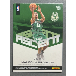 MALCOM BROGDON 2016-17 Panini Grand Reserve Autograph 24/75