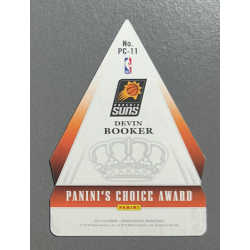 DEVIN BOOKER 2017-18 Crown Royale Panini's Choice Blue 01/25