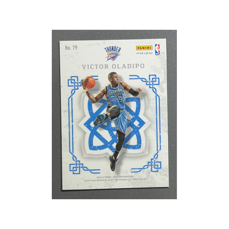 VICTOR OLADIPO 2016-17 Panini Excalibur Crusade Silver prizm - 79
