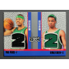 PIERCE / GREEN 2005-06 Topps Luxury Box Two's Company Dual Relics