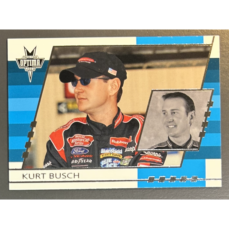 KURT BUSCH 2003 Press Pass Optima - 5