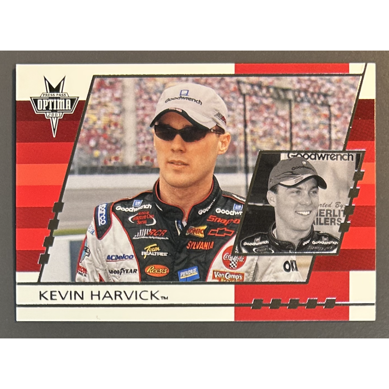 KEVIN HARVICK 2003 Press Pass Optima - 9