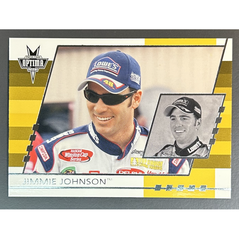 JIMMIE JOHNSON 2003 Press Pass Optima - 11