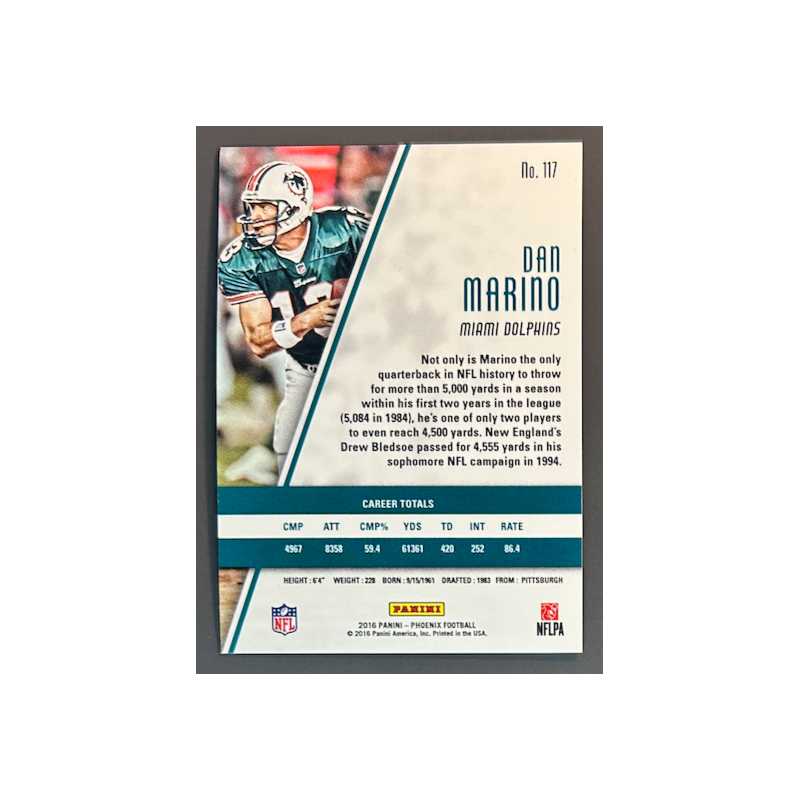 Dan Marino 2016 Panini Phoenix - 117