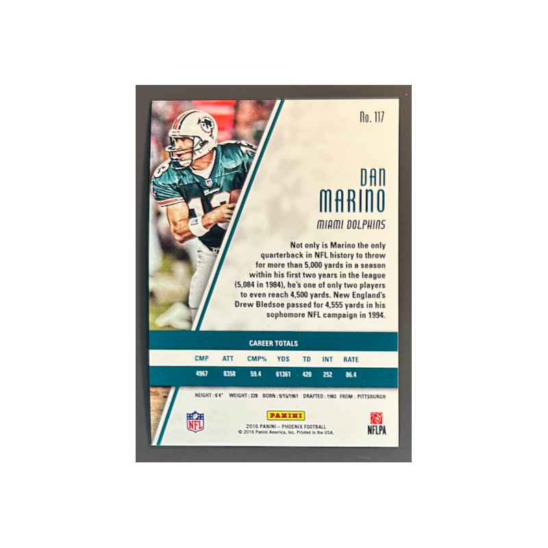 Dan Marino 2016 Panini Phoenix pink - 117