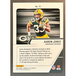 Aaron Jones 2024 Donruss Elite full throttle