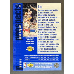 KOBE BRYANT 1996 UPPER DECK SP rookie - 134