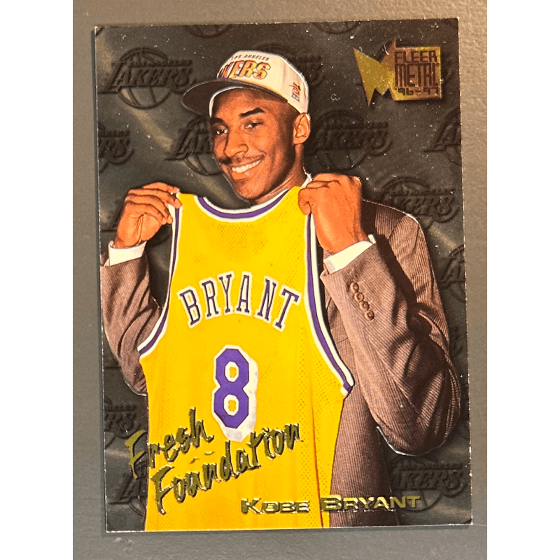 KOBE BRYANT 1996 FLEER METAL FRESH FOUNDATION - 137