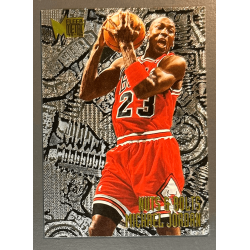MICHAEL JORDAN 1995-96 Fleer Metal Nuts & Bolts