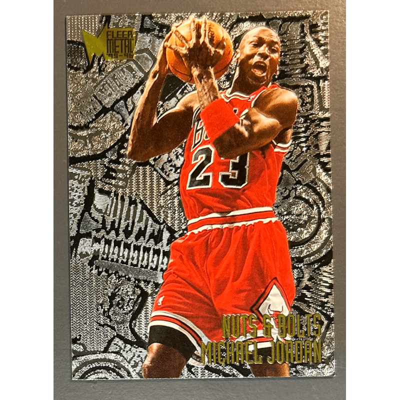 MICHAEL JORDAN 1995-96 Fleer Metal Nuts & Bolts